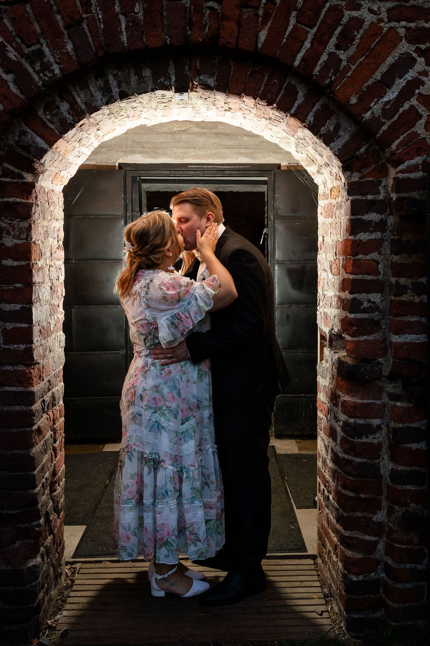 Hääkuvaus Suomenlinnassa