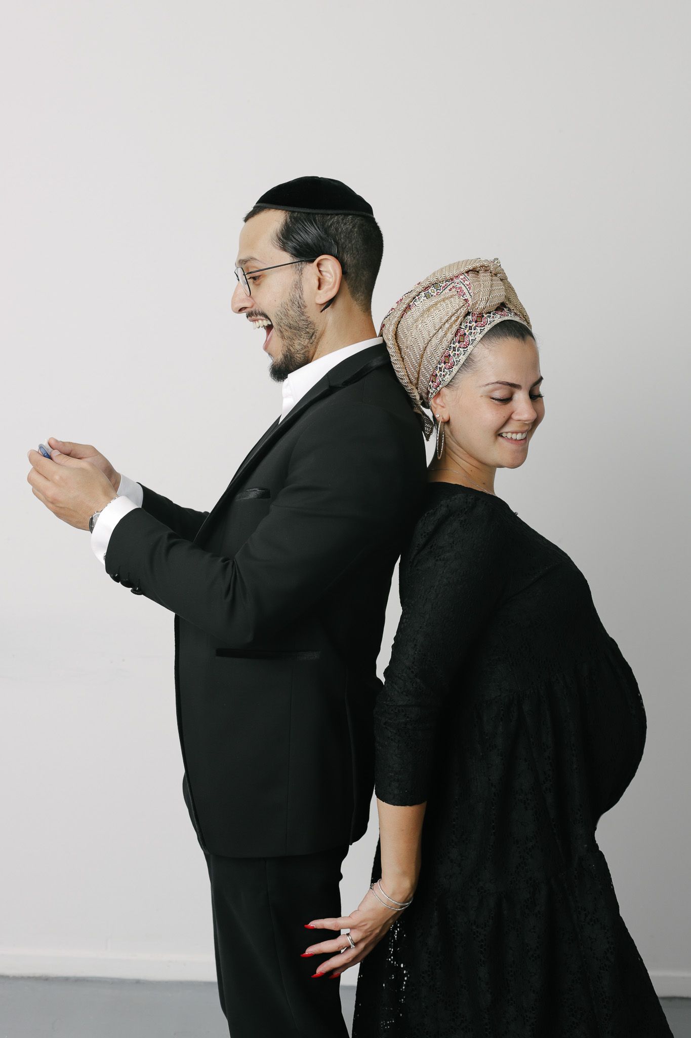 דיוקן דיגיטלי אור טבעי צילומי הריון
