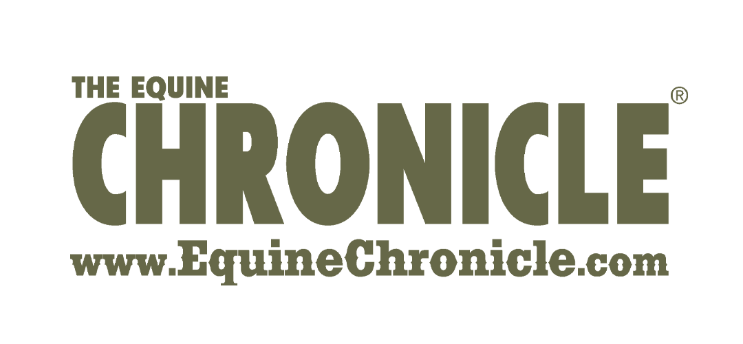 The Equine Chronicle logo in olive green text with website URL displayed below.