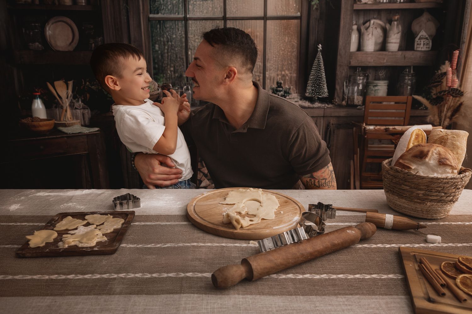 fotografia di famiglia a bruino torino - tema Natale e percorsi fotografici natalizi per la famiglia e i bambini