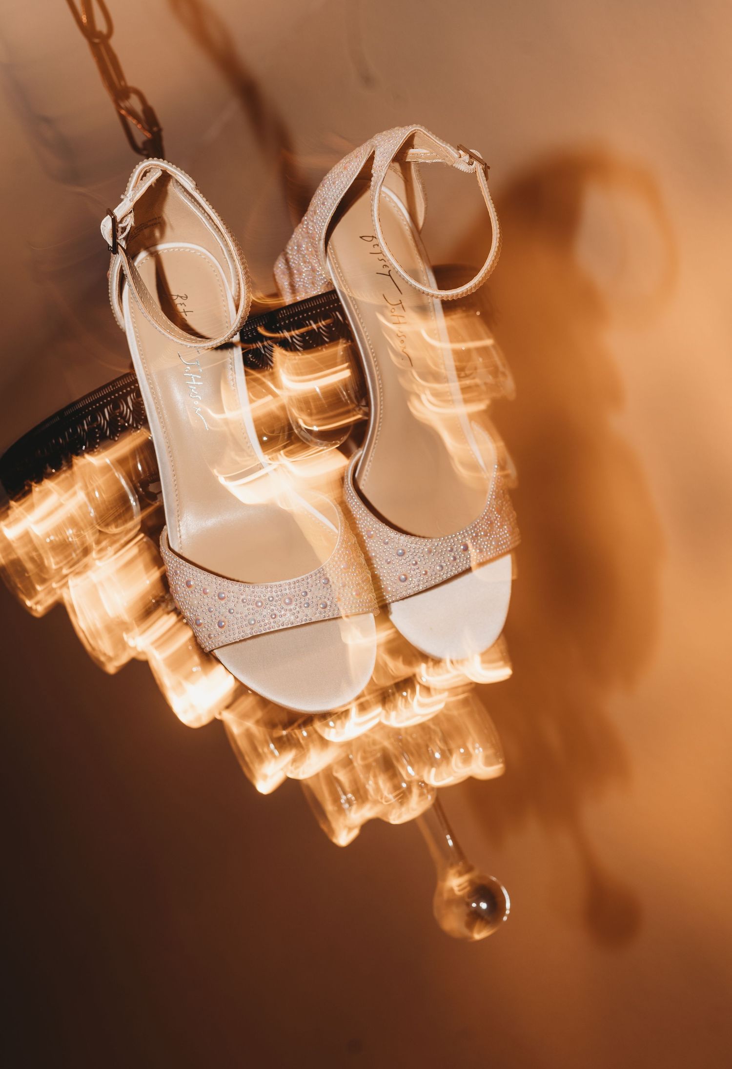 Wedding shoes and rings photographed as wedding day details | East Texas wedding photography