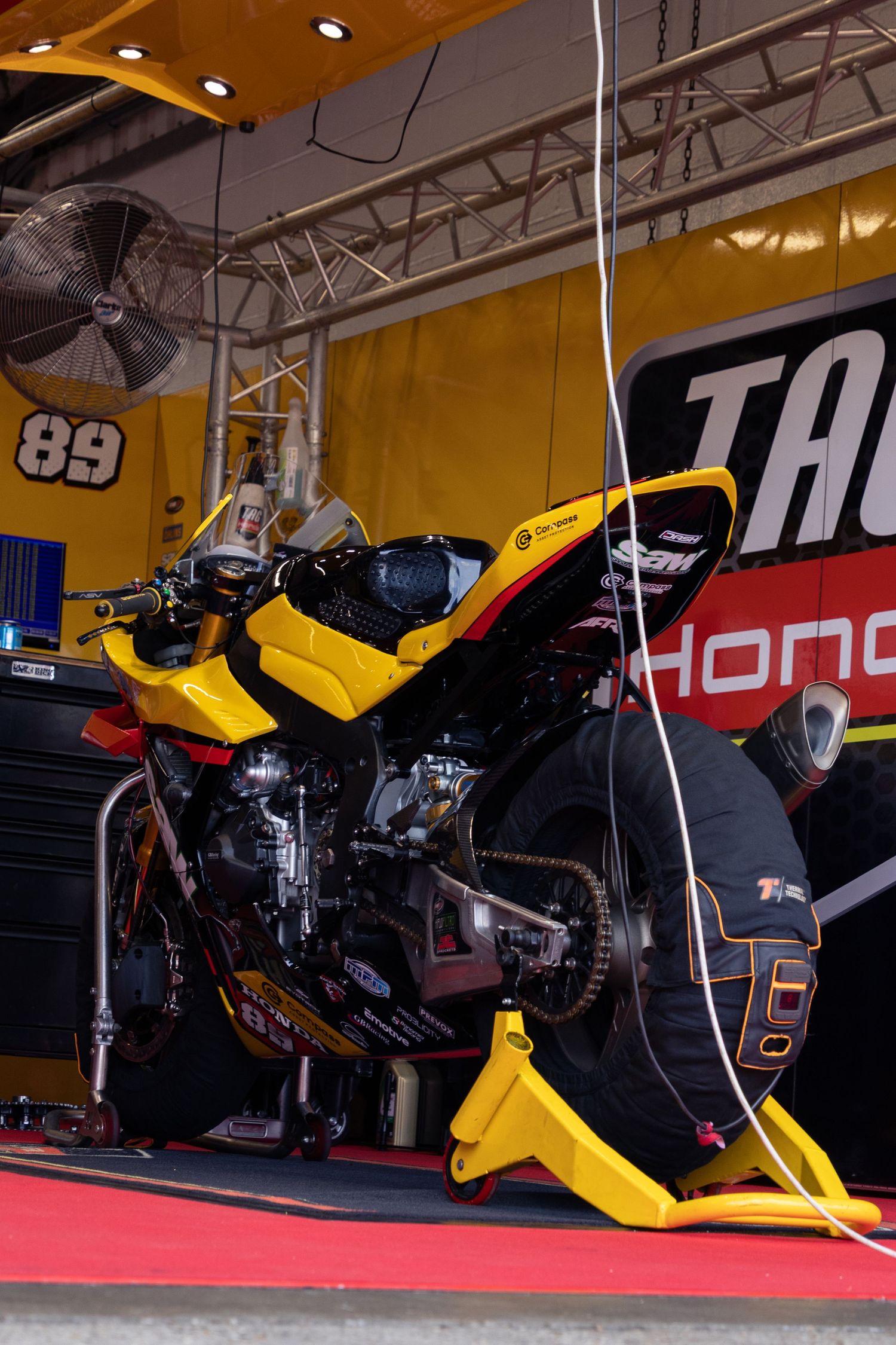 89 TAG Racing honda