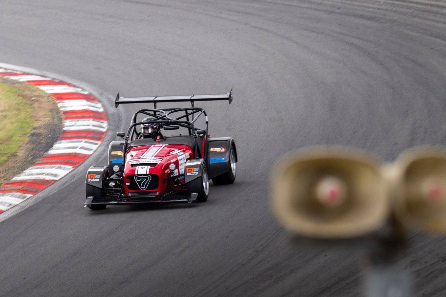 Time attack racing at brands hatch