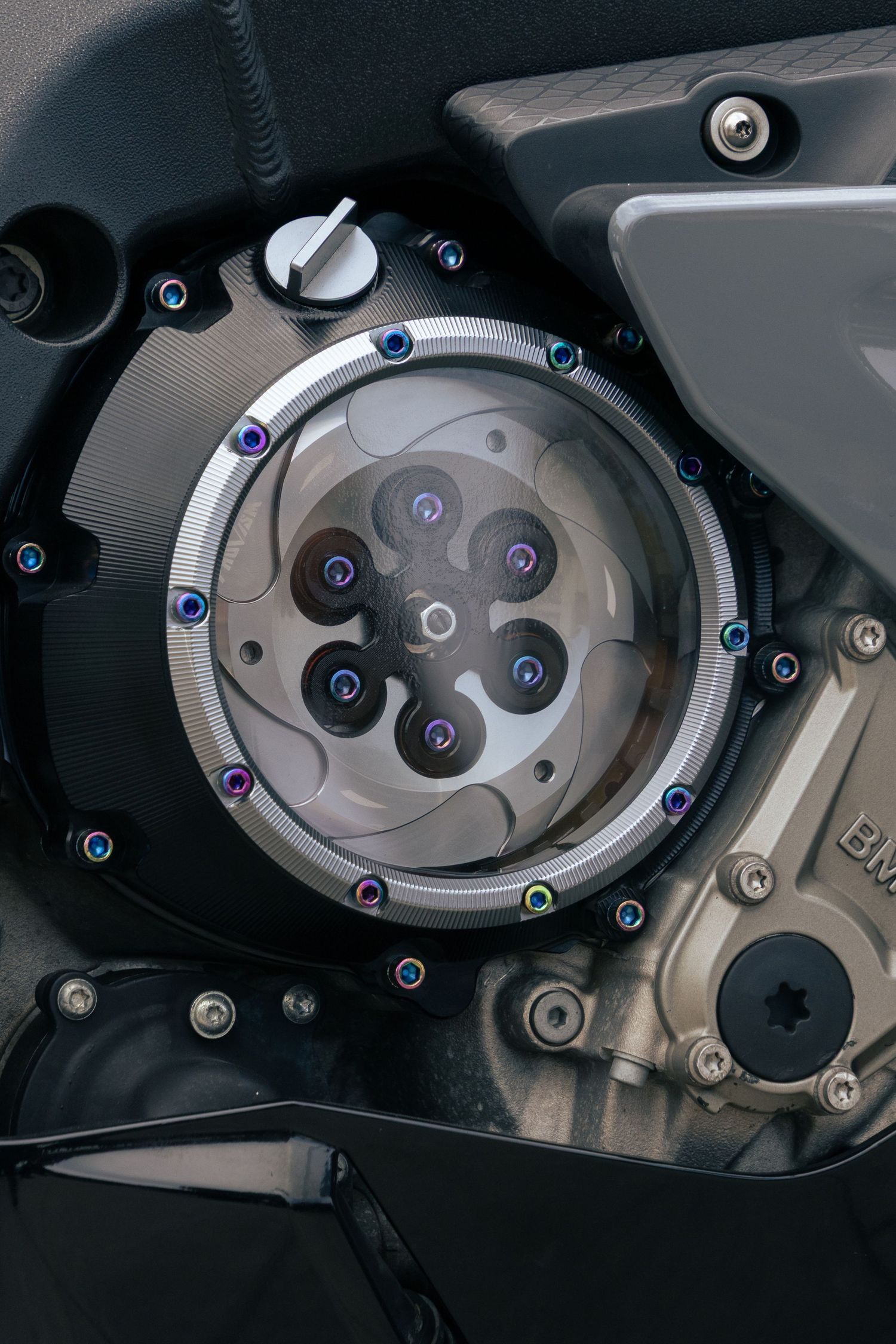 BMW s1000rr Clear clutch cover