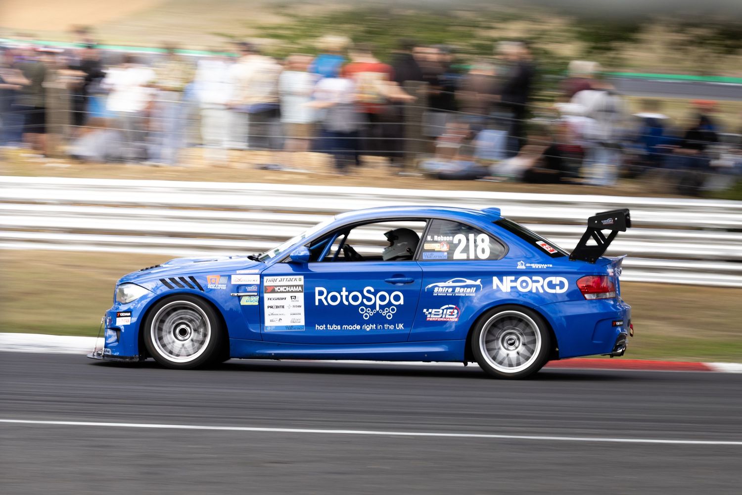 Time attack racing at Brands Hatch