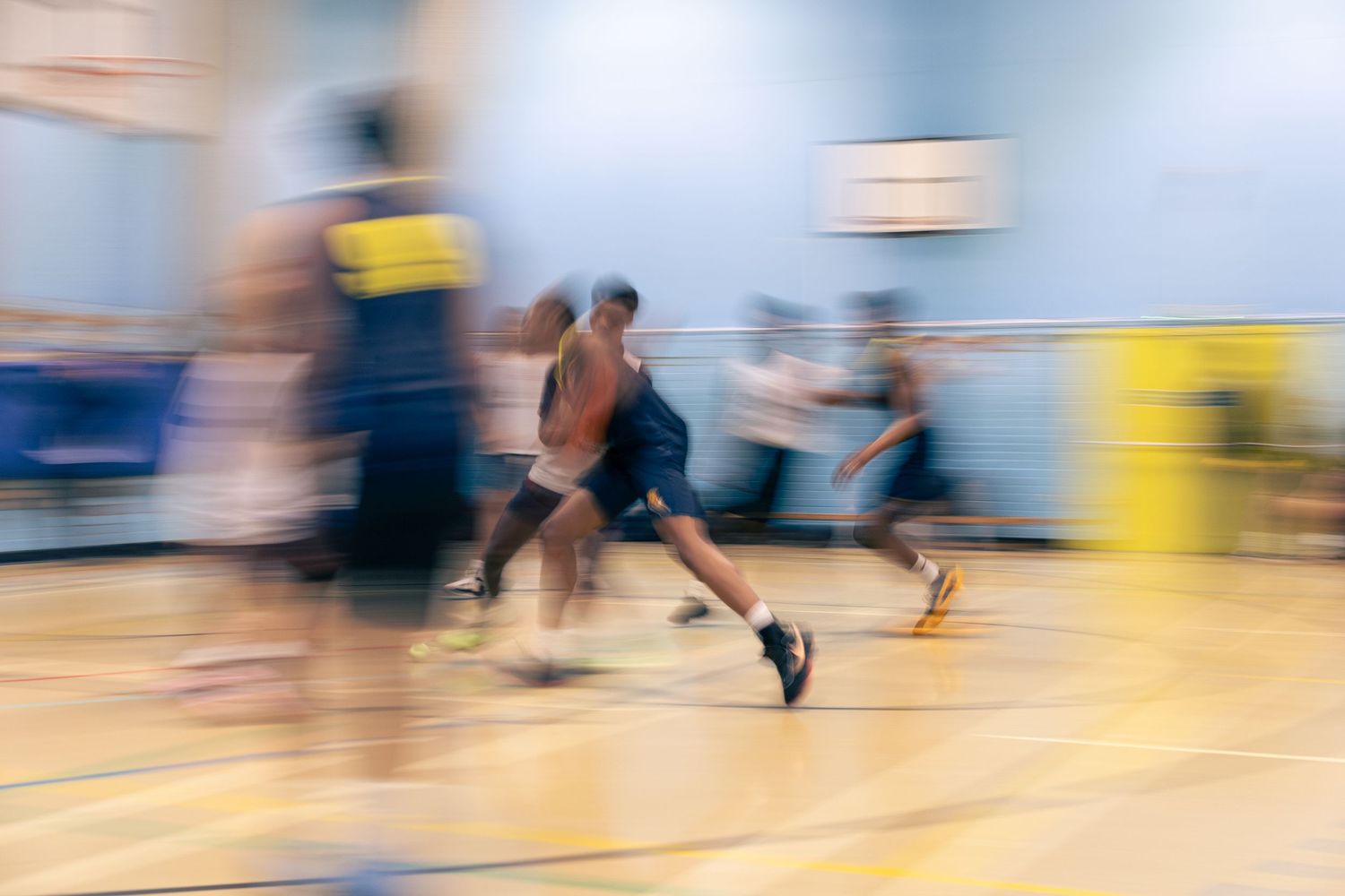 Motion Blur Basketball