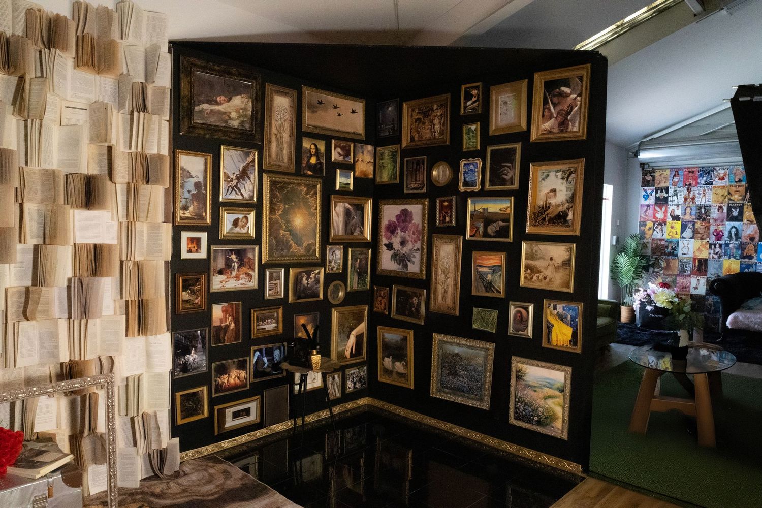 Creative themed set at a Las Vegas photography studio, perfect for portraits, fashion, birthdays, content creation, and editorial shoots.