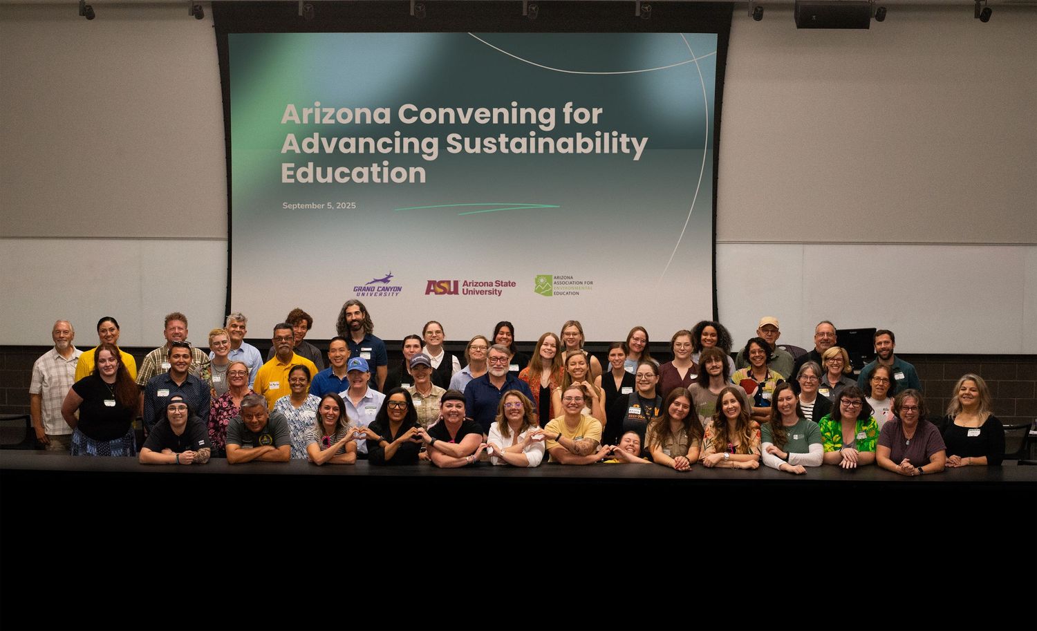 Arizona Association for Environmental Education leaders.