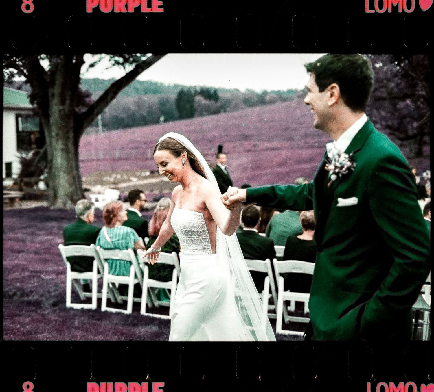 Wedding photo at shady elm farms pittsburgh pa photography and video by EternalLensMedia.com shot on film.