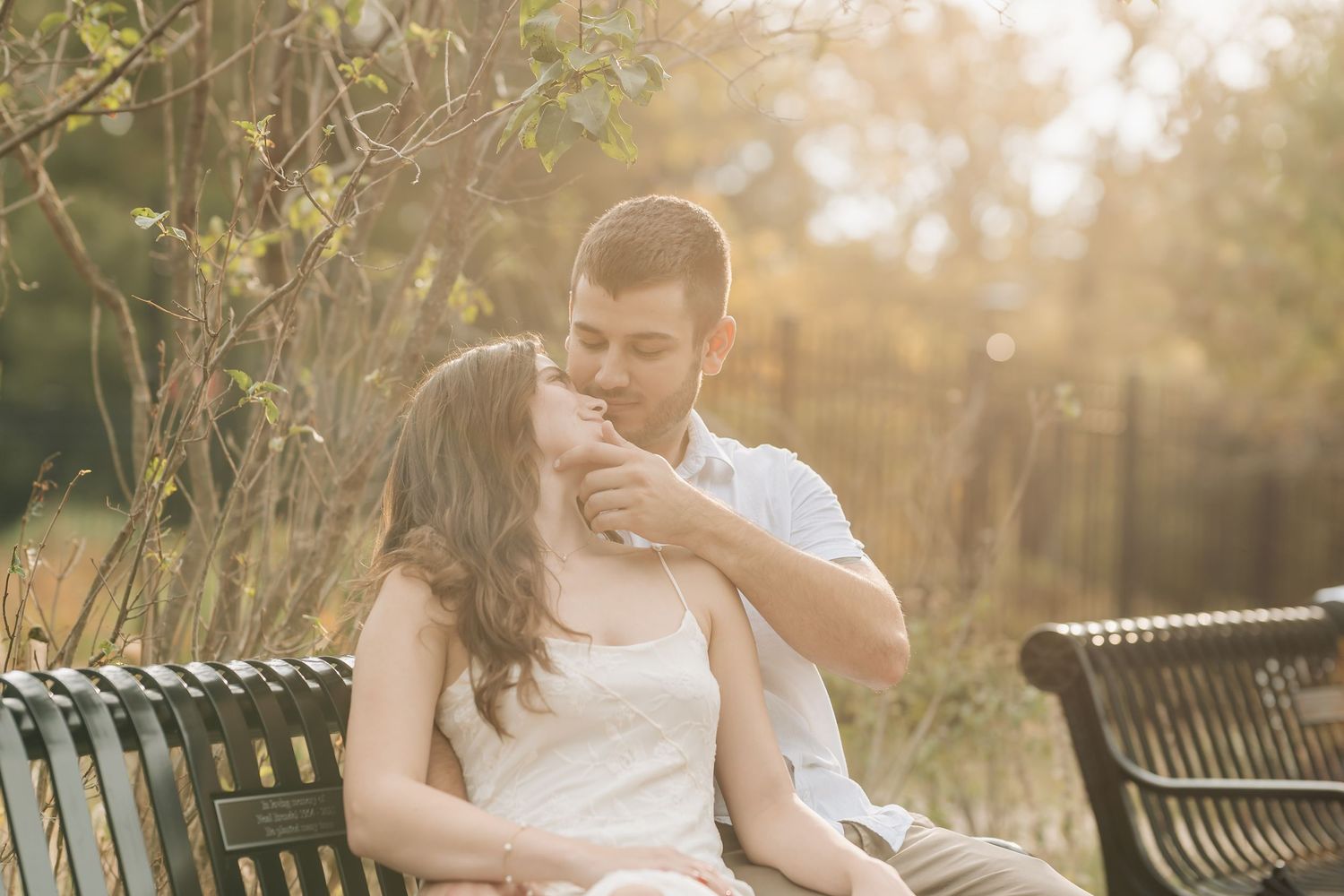 Hartwood Acres Pittsburgh engagement photos, couple in soft natural light, outdoor Pittsburgh park engagement photography session, PA.