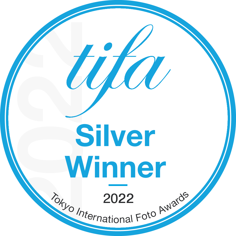 Tokyo International Foto Awards Silver Winner 2022 voor fotografie van Bart Boodts Photography