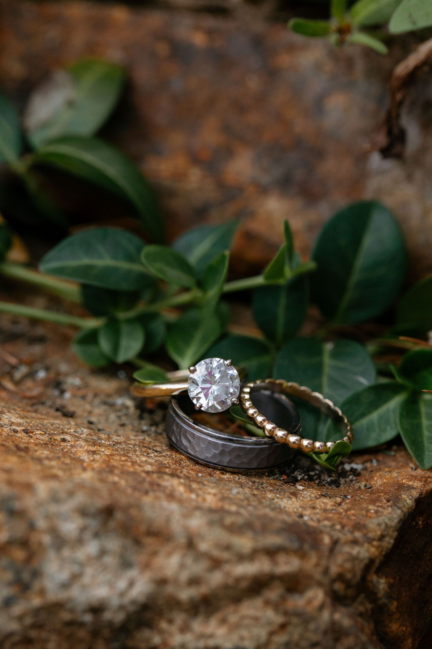 Barn on the Pemi, Plymouth, NH Wedding Venue Summer wedding ring macro NH Documentary Wedding Photographer Heather Bronson Photography
