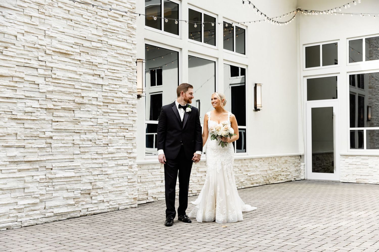 Lakeview Pavilion wedding Foxborough MA outdoor portraits all white interior wedding venue