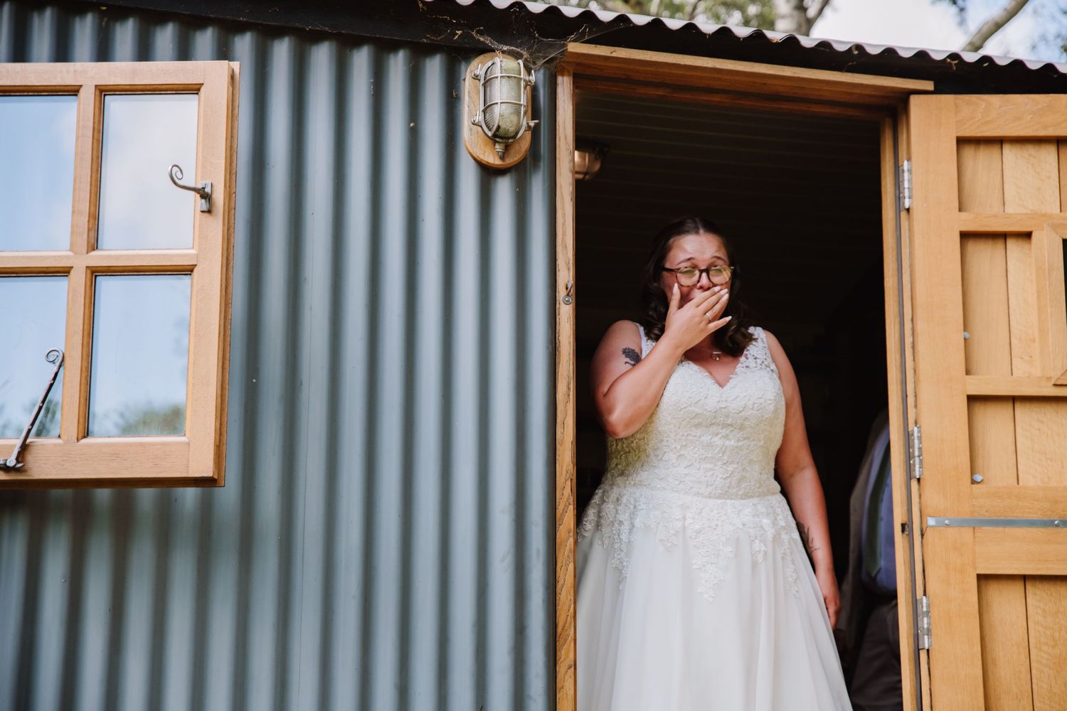 Weymouth wedding photographer. LGBTQ+ Dorset wedding at the Gaggle of Geese, near Dorchester, Dorset. Relaxed Dorset Wedding photographer