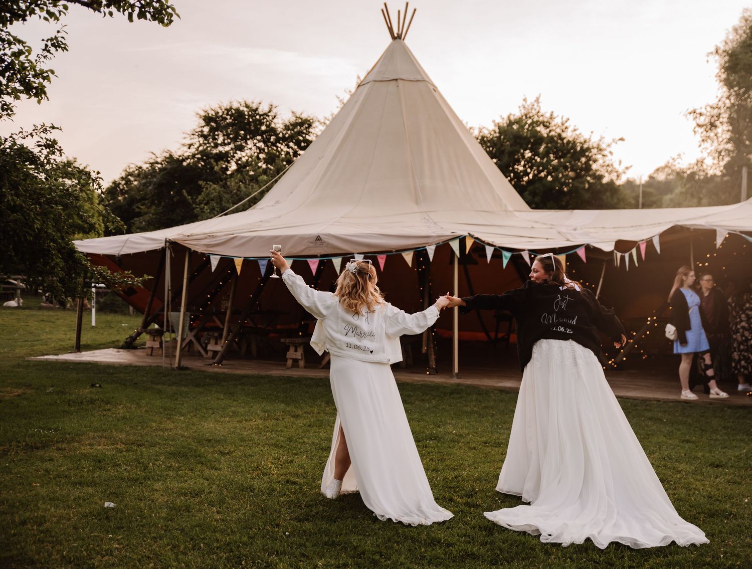 Weymouth wedding photographer. LGBTQ+ Dorset wedding at the Gaggle of Geese, near Dorchester, Dorset. Relaxed Dorset Wedding photographer