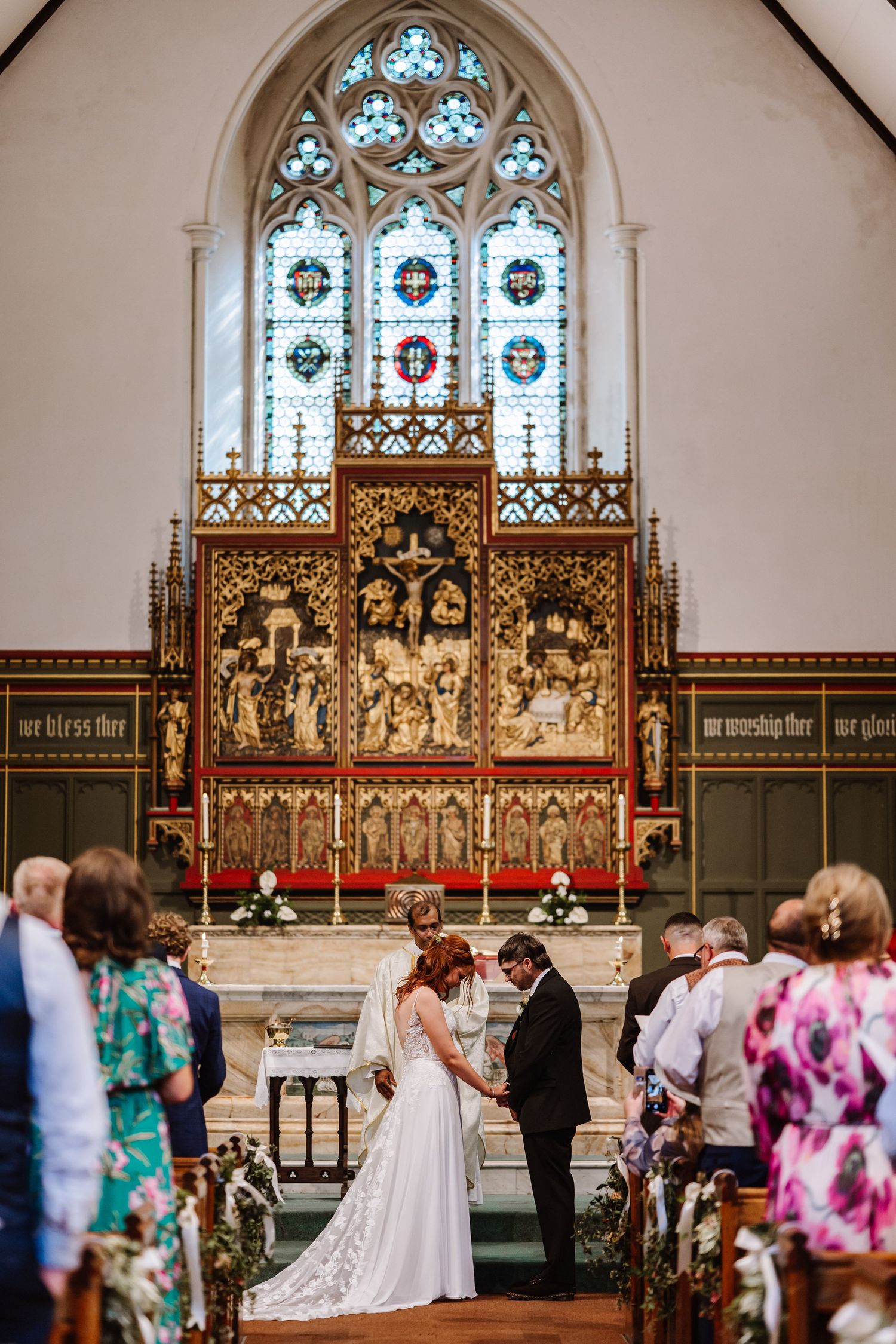 Dorchester Church wedding. Dorset Candid wedding photographer