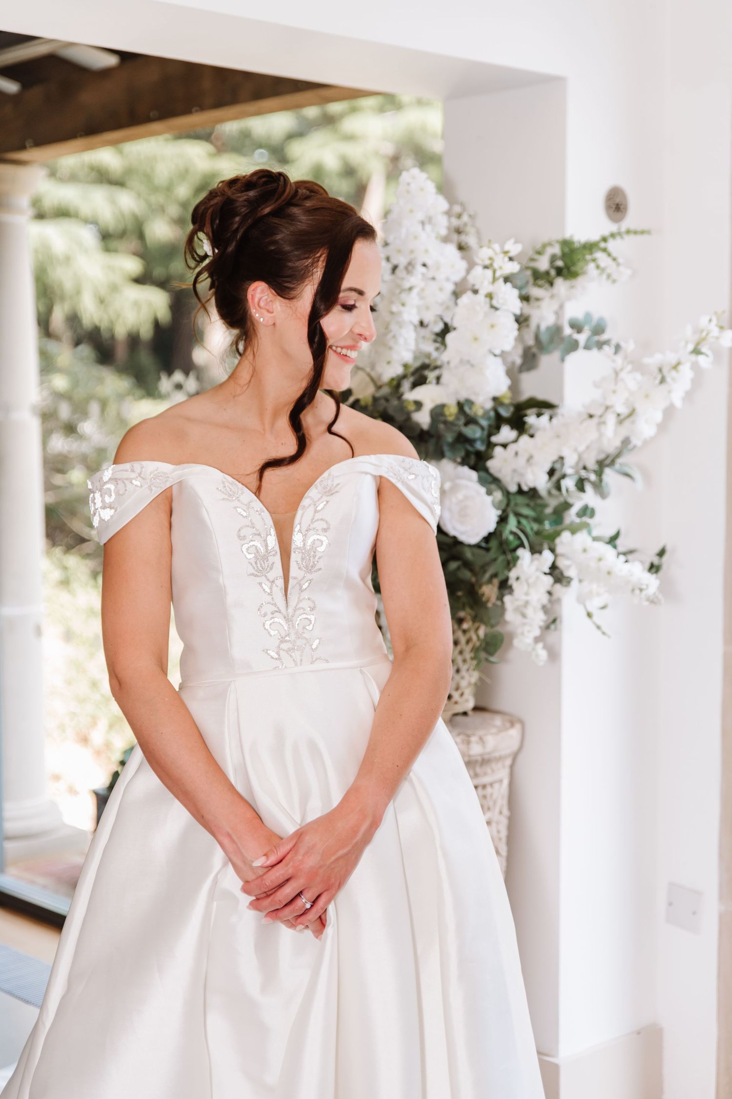 Italian Villa, Compton Acres Poole from a Dorset candid wedding photographer