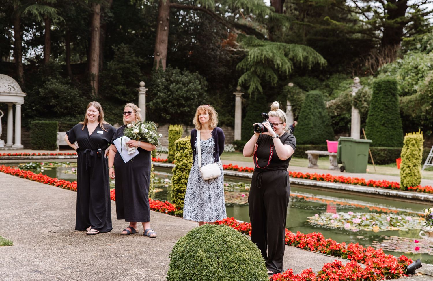 Italian Villa, Compton Acres Poole from a Dorset candid wedding photographer