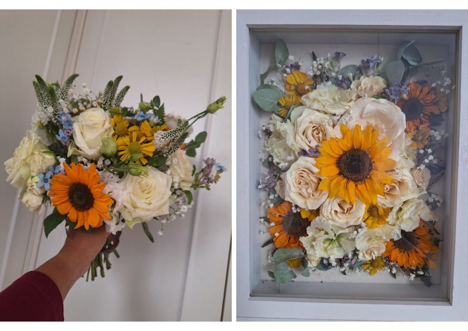 PouringSoulbyIG Resin Flower keep sake for wedding bouquet based in Dorset and Hampshire