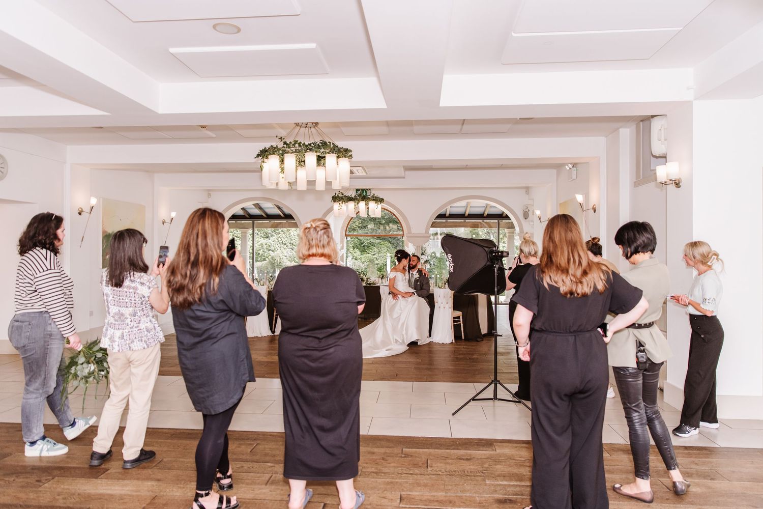 Italian Villa, Compton Acres Poole from a Dorset candid wedding photographer