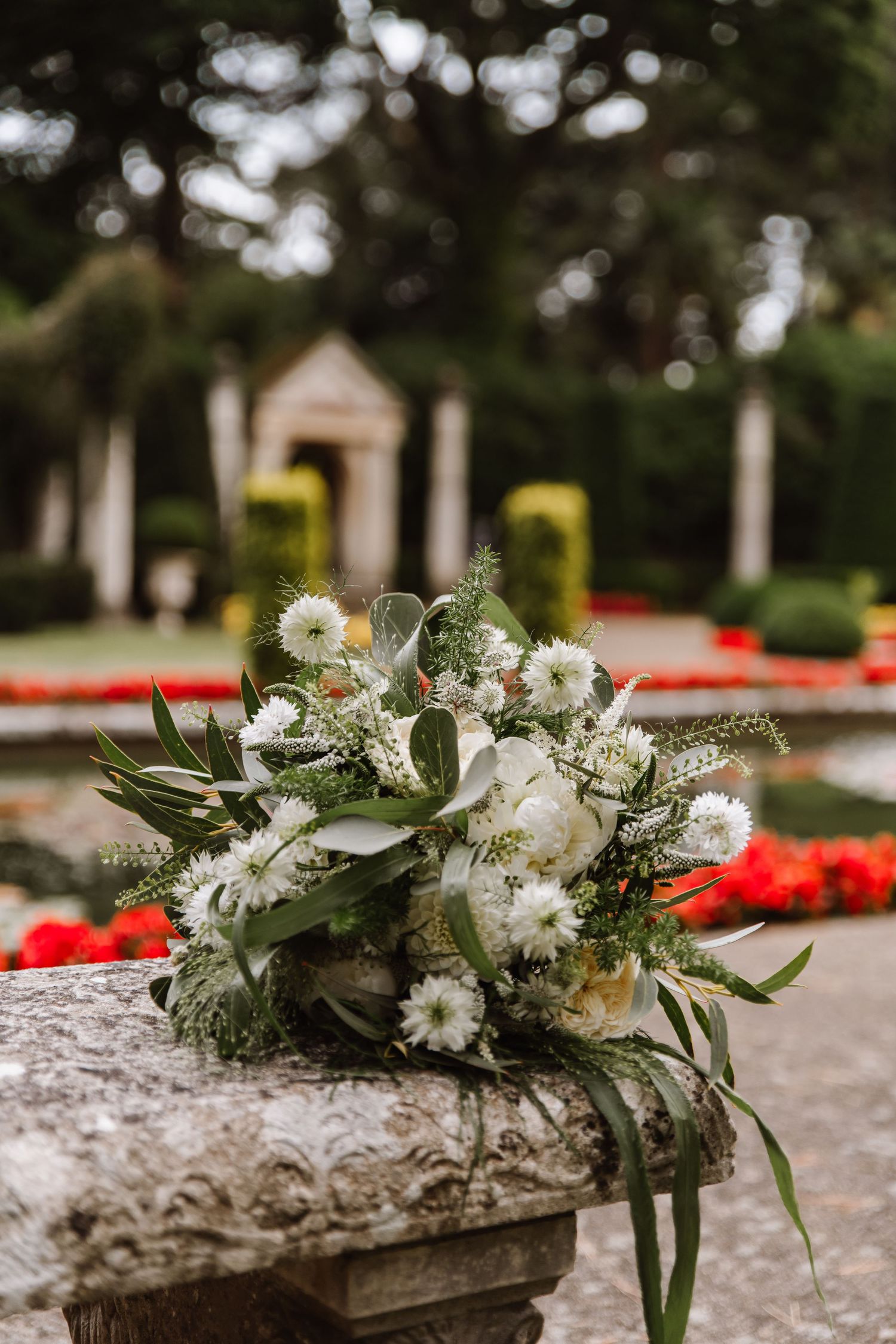 Italian Villa, Compton Acres Poole from a Dorset candid wedding photographer