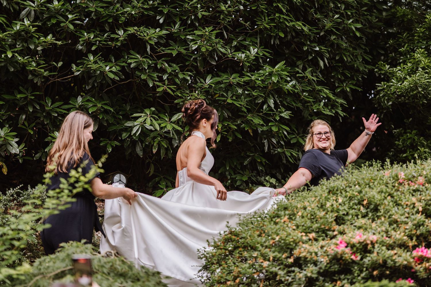 Italian Villa, Compton Acres Poole from a Dorset candid wedding photographer