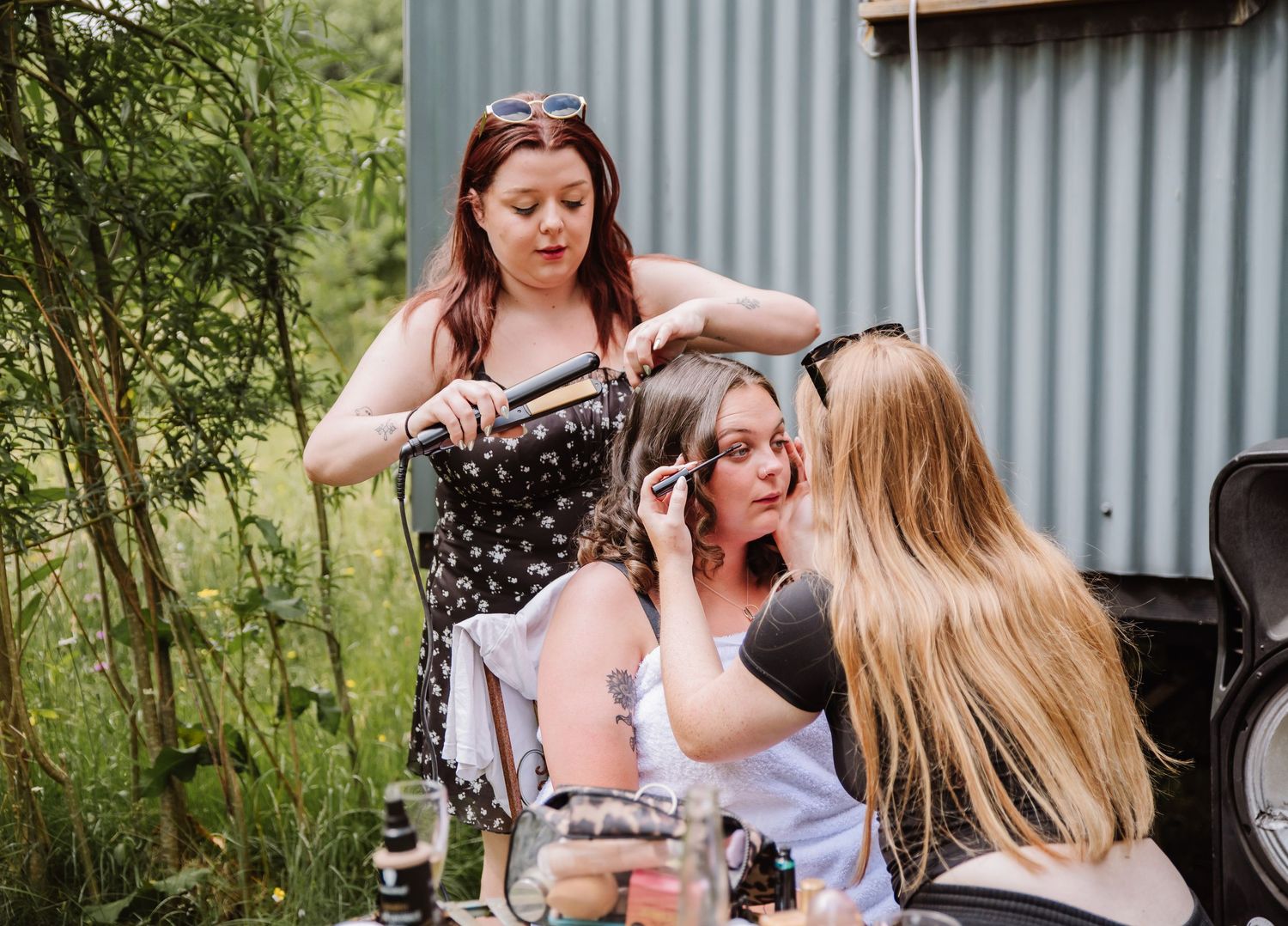 Weymouth wedding photographer. LGBTQ+ Dorset wedding at the Gaggle of Geese, near Dorchester, Dorset. Relaxed Dorset Wedding photographer
