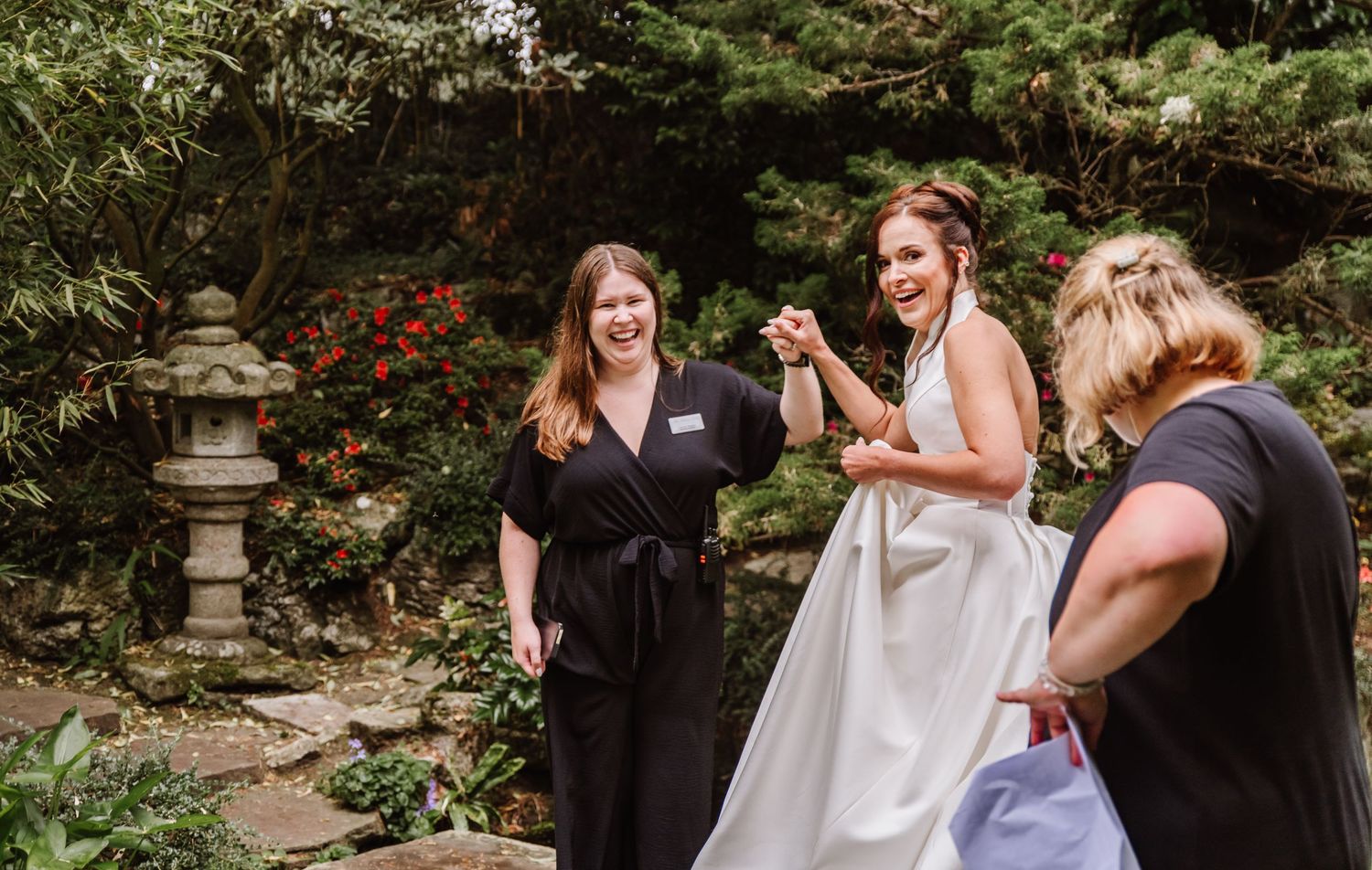 Italian Villa, Compton Acres Poole from a Dorset candid wedding photographer