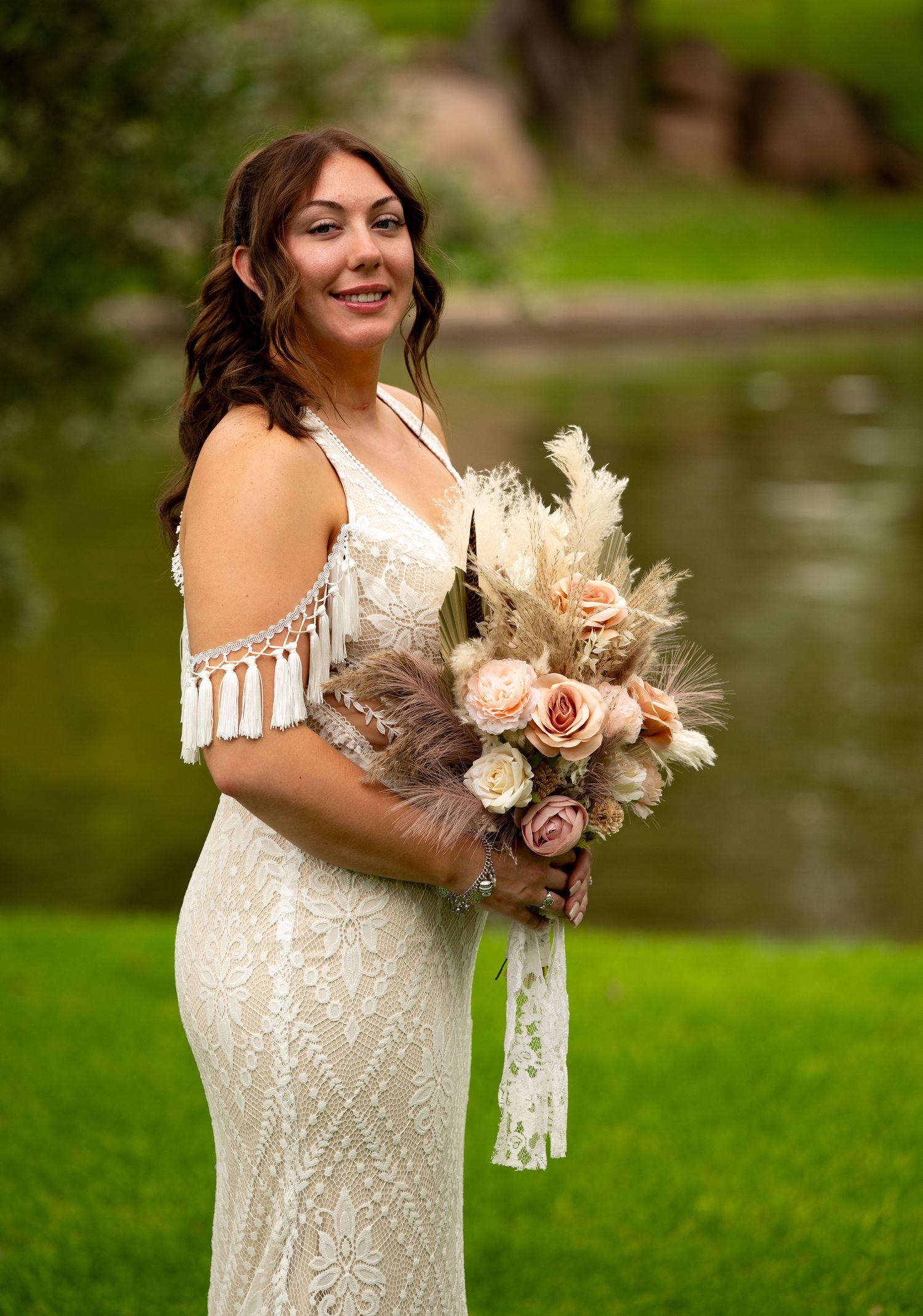 Portrait of bride taken by wedding photographer in Austin Texas. Taken by portrait photographer serving the San Antonio and Austin area.