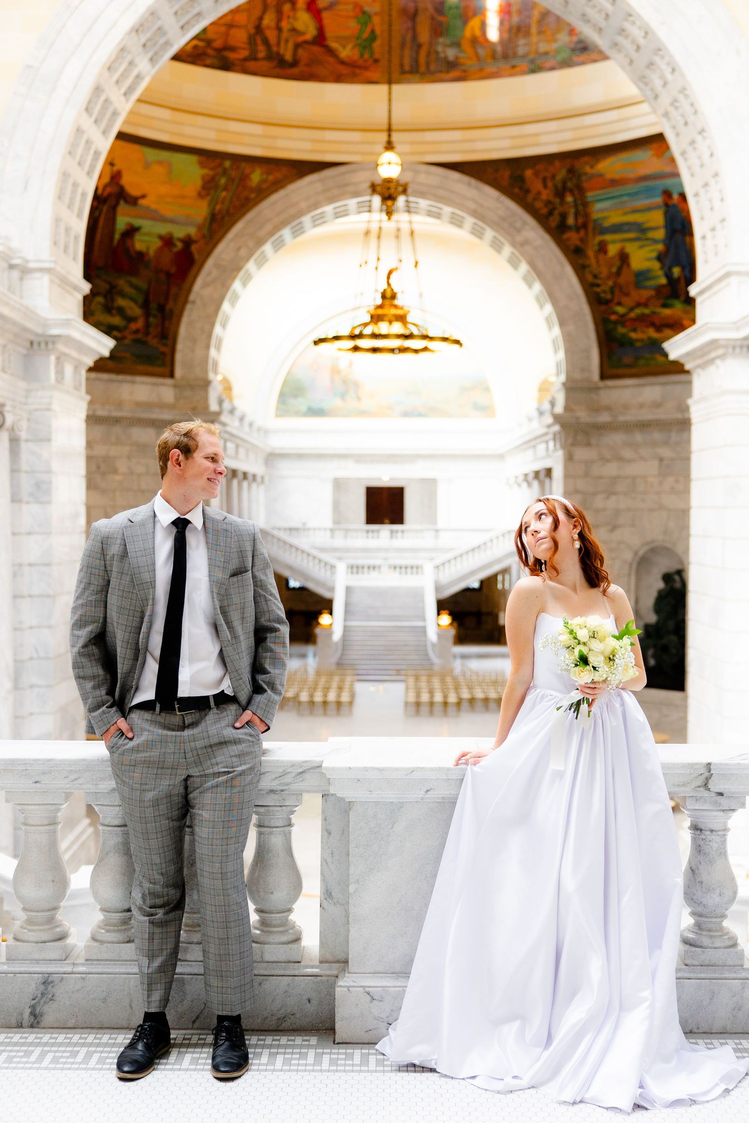 Capitol Building Bridal Photography Session