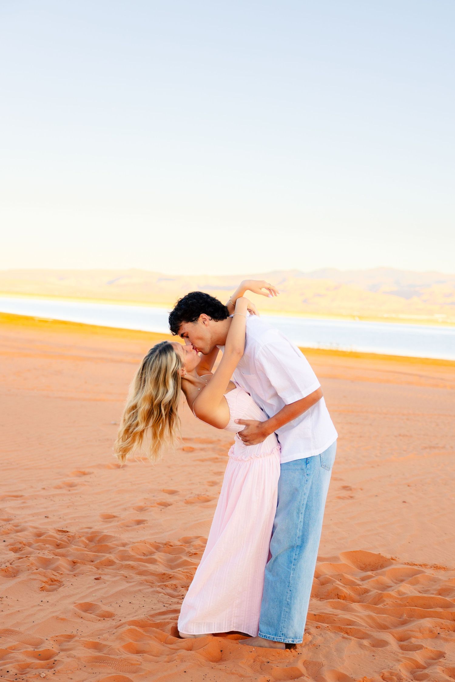St George Lake Engagement Photography Session