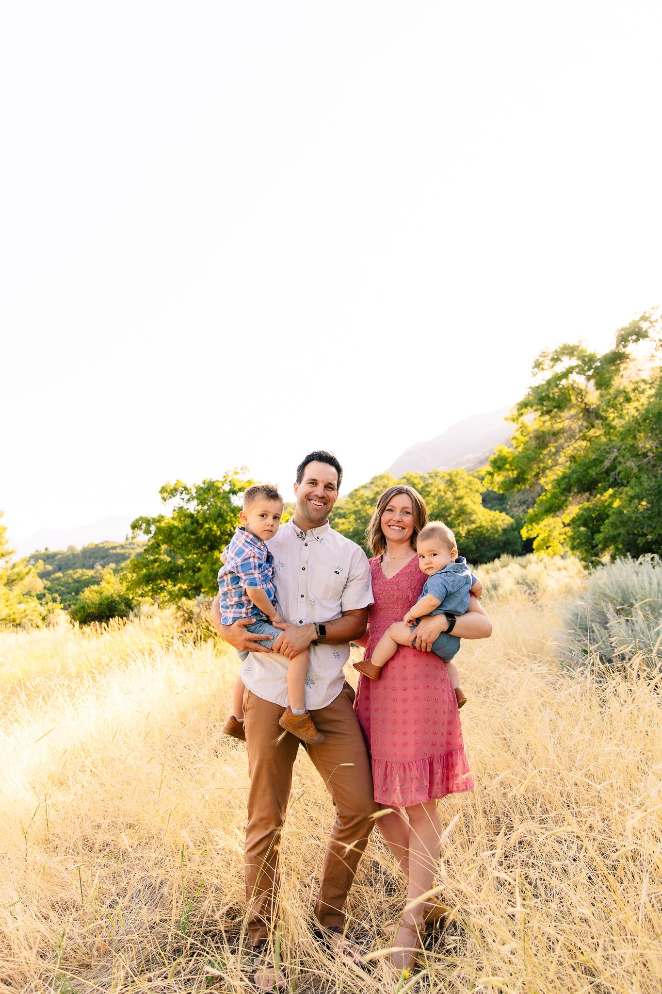Young family photography session
