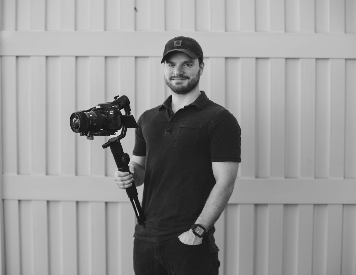 Portrait of Michigan based Videographer Andrew