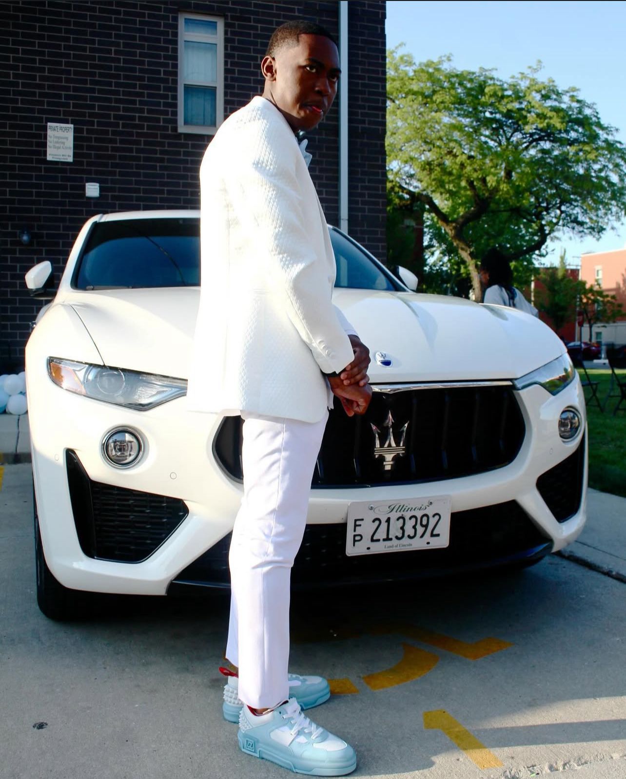 he perfect blend of style and grace—dressed to impress, shining from within