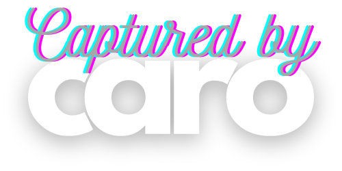 Logo for Captured by Caro professional photographer in Hamilton, Ontario
