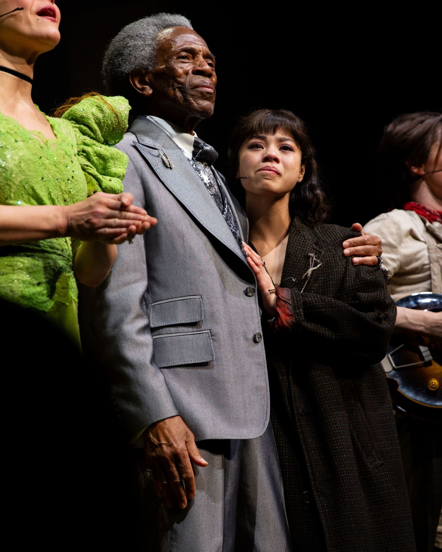 andre de shields & eva noblezada in hadestown. picsbyshannonjames & Shannon James Photography.