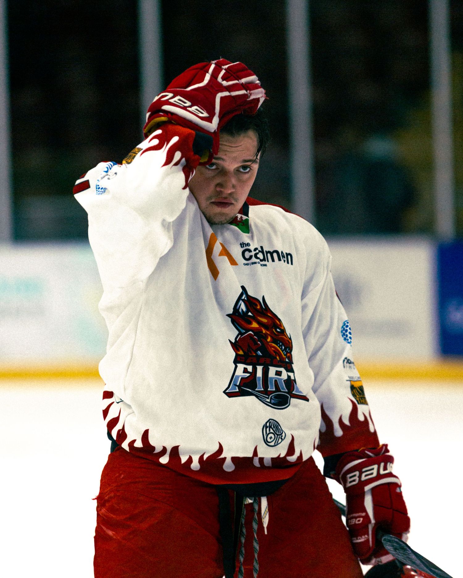 Cardiff fire hockey. picsbyshannonjames & Shannon James Photography.