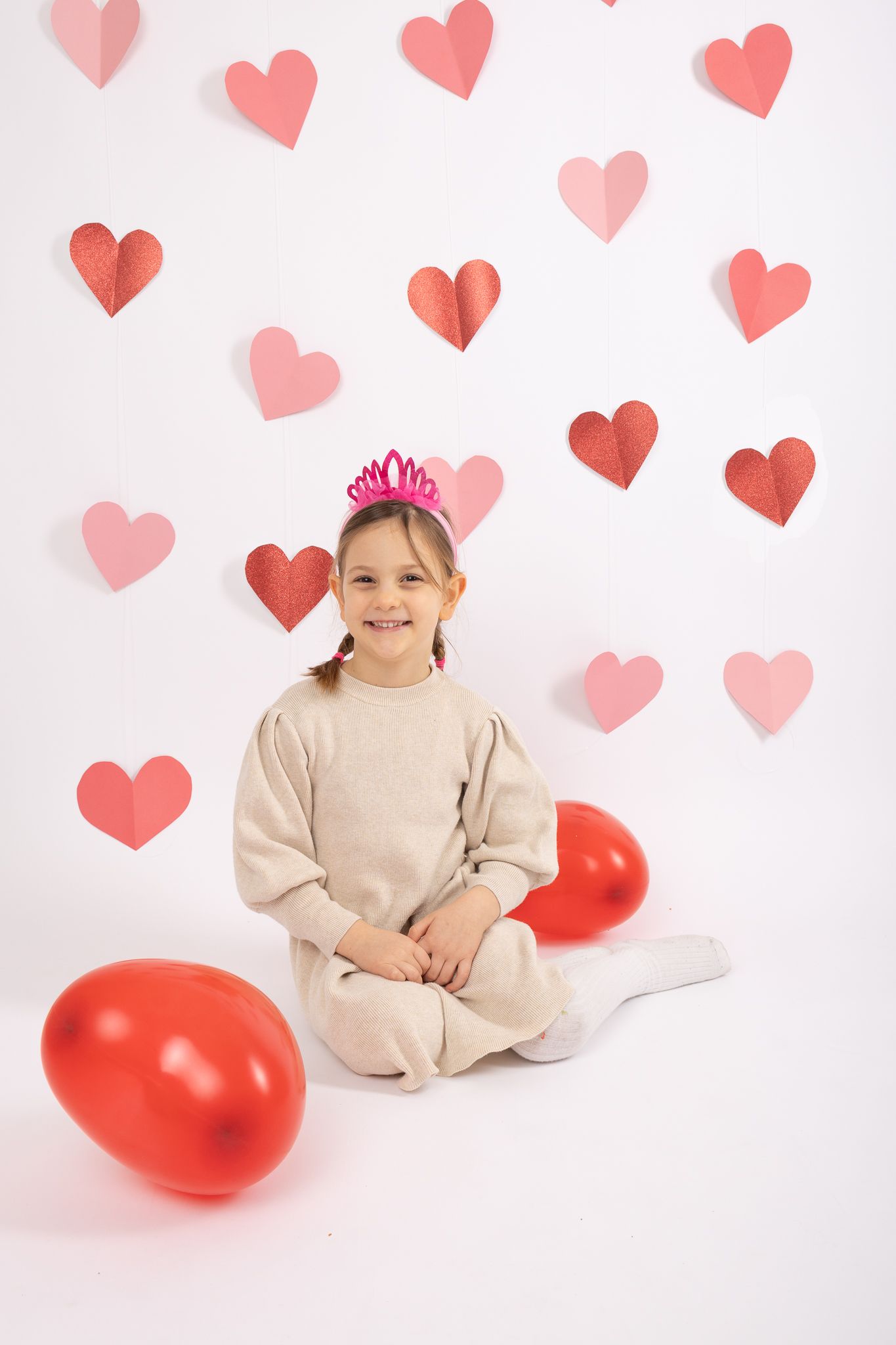 San Valentino foto di famiglia e bambini