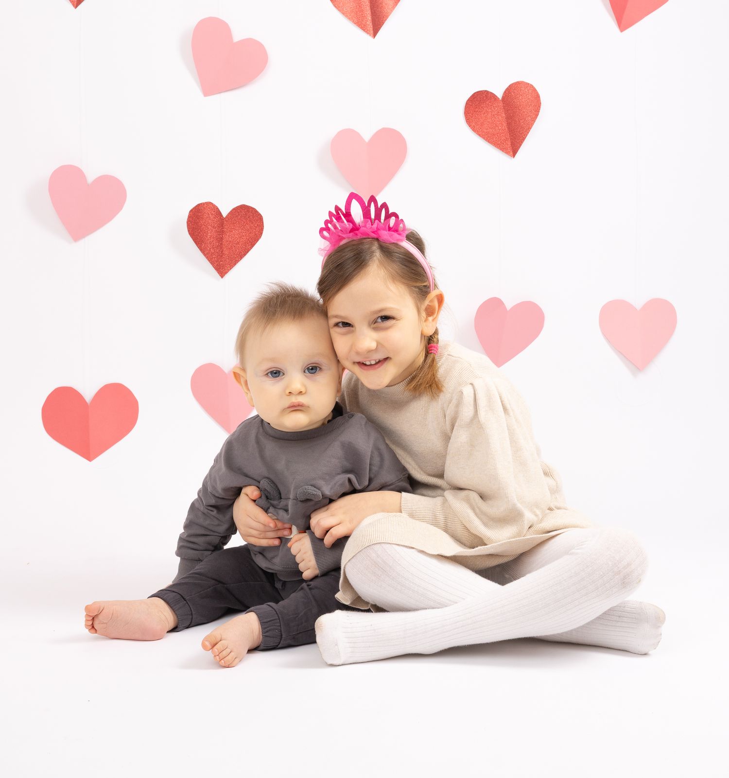San Valentino foto di famiglia e bambini