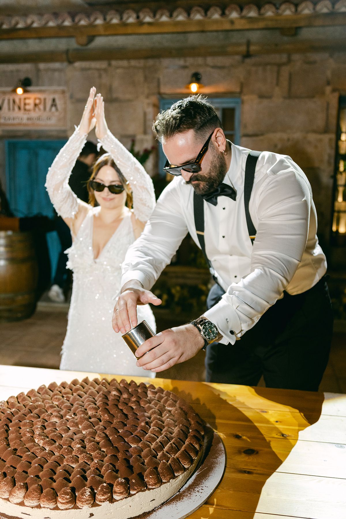 Social-ready wedding celebration content by Refined White