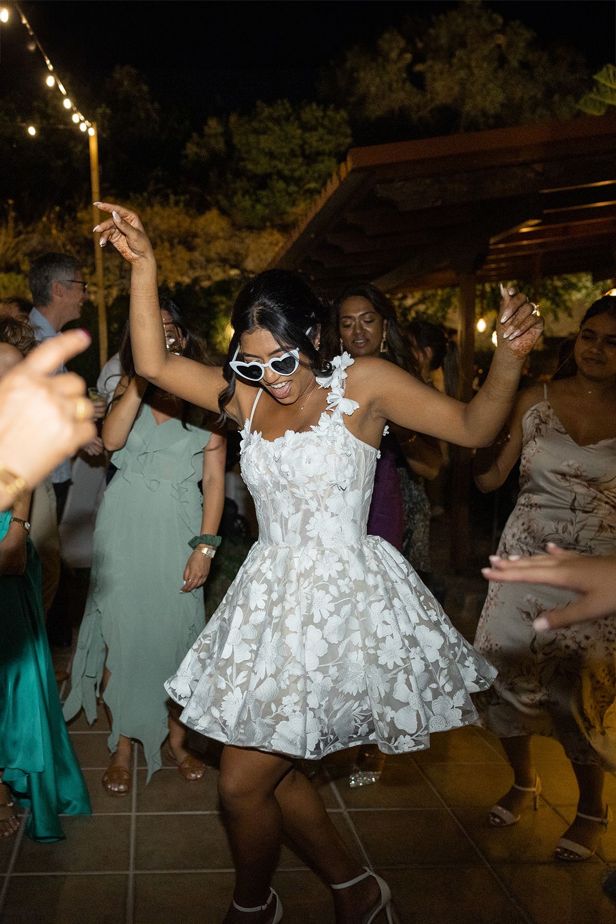 Social-ready wedding party content by Refined White