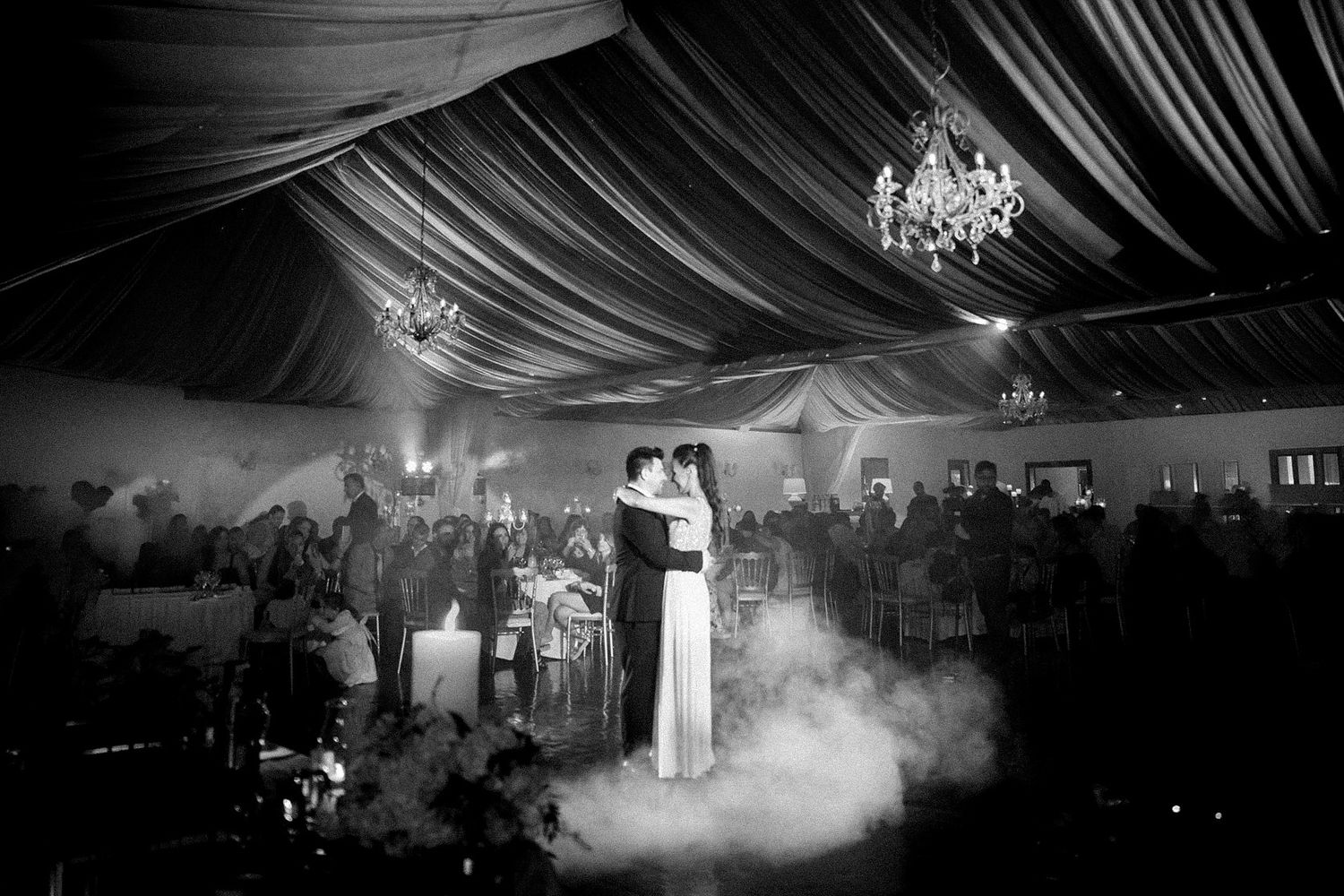 Candid wedding content from an Athens Riviera wedding reception