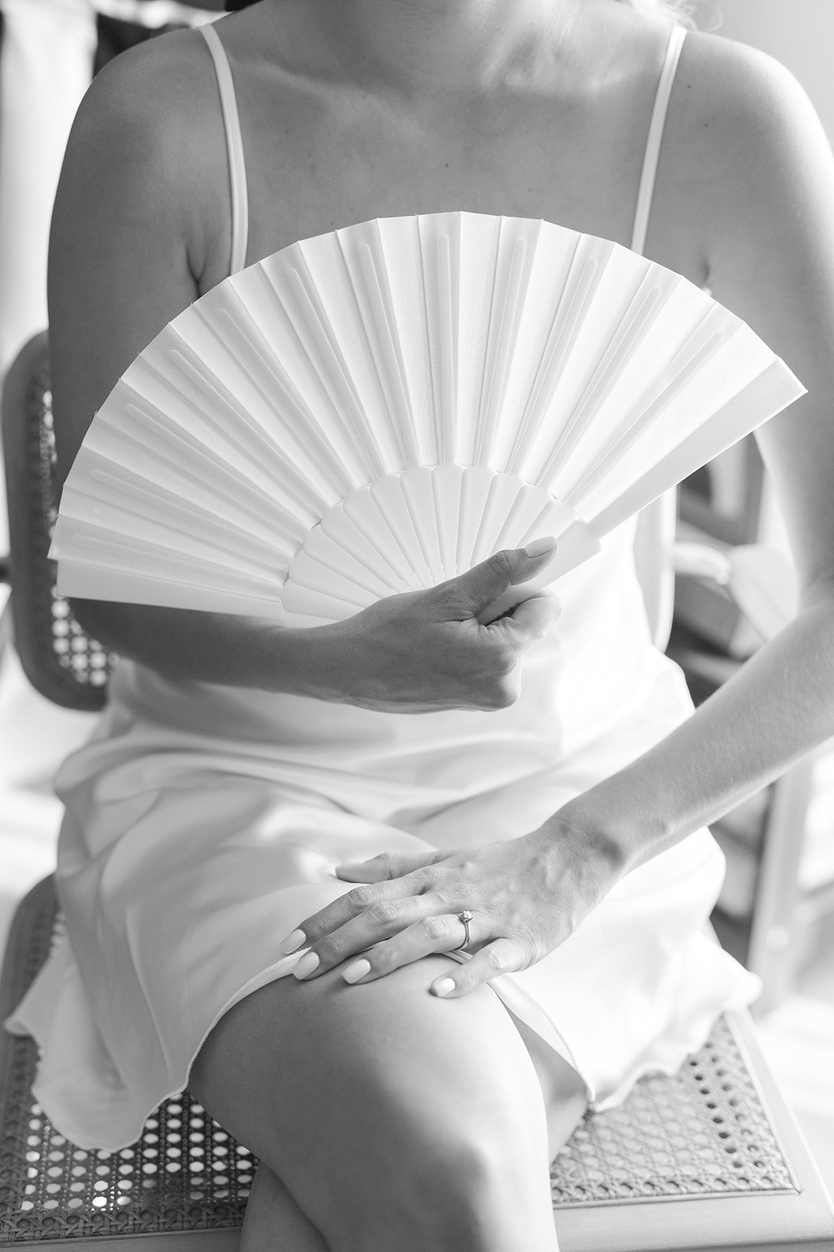 Bridal styling moments captured before a wedding in Greece