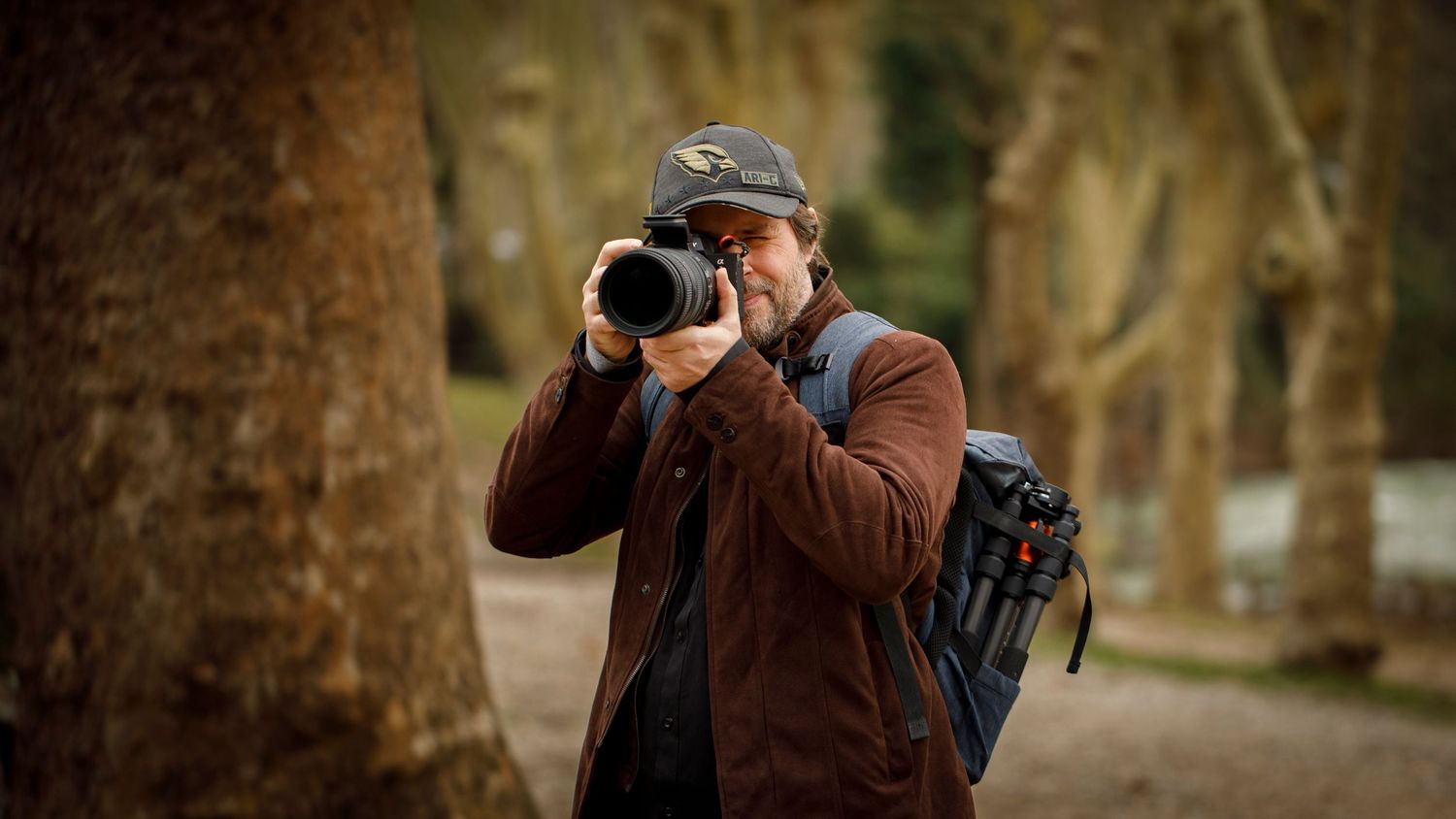 Portrait professionnel d'un autre photographe