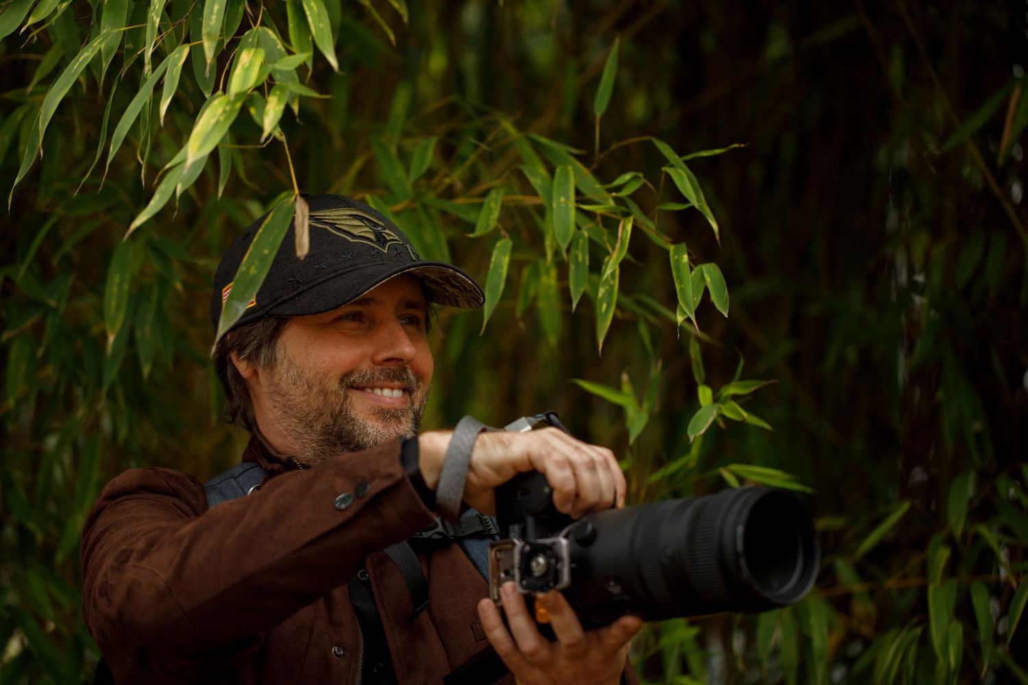 Portrait de photographe professionnel à Montpellier