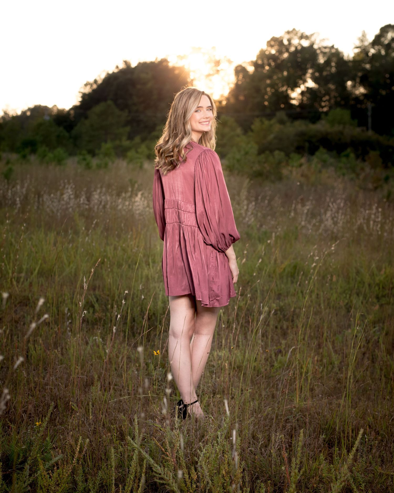 Senior photo example