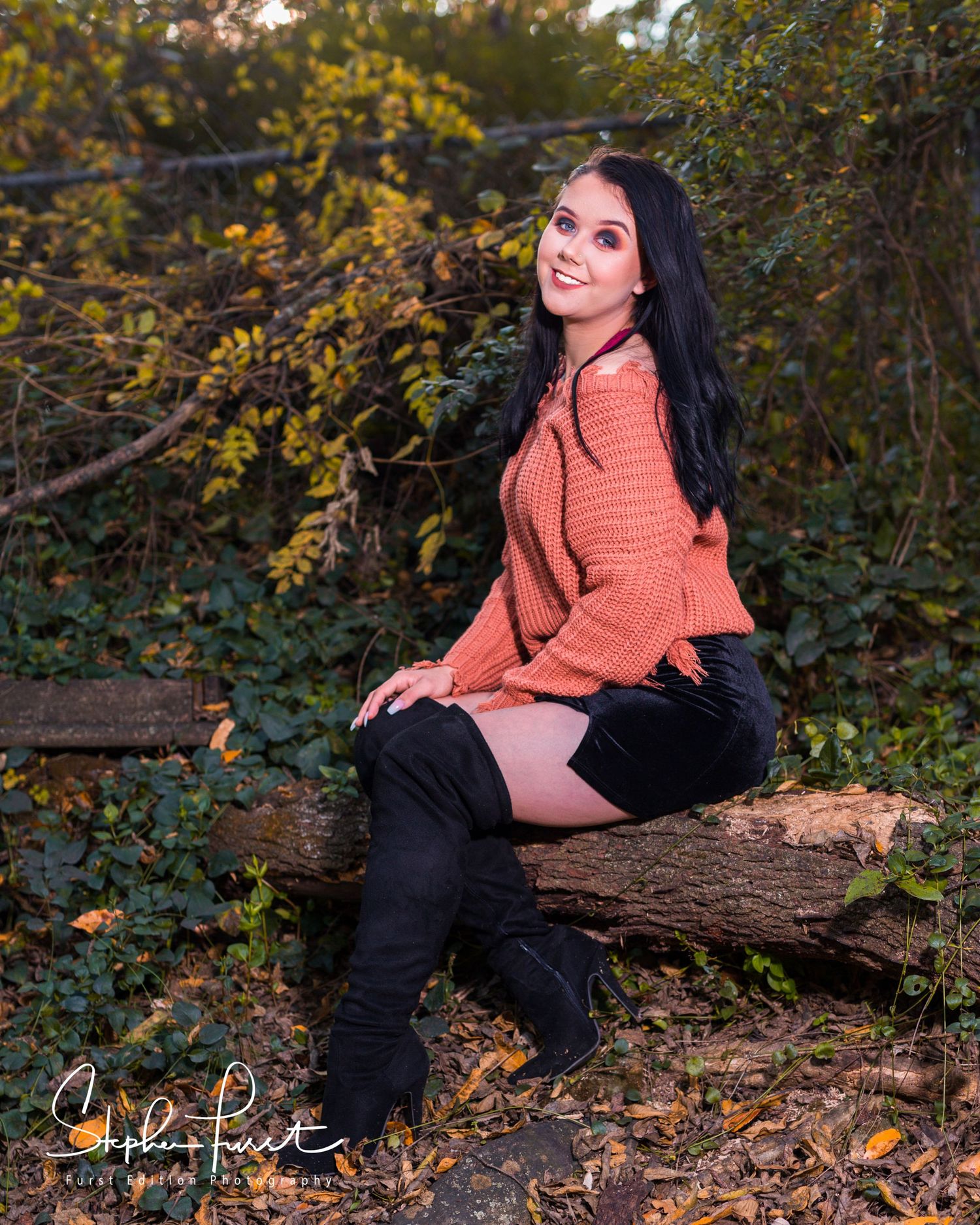 Senior photo example