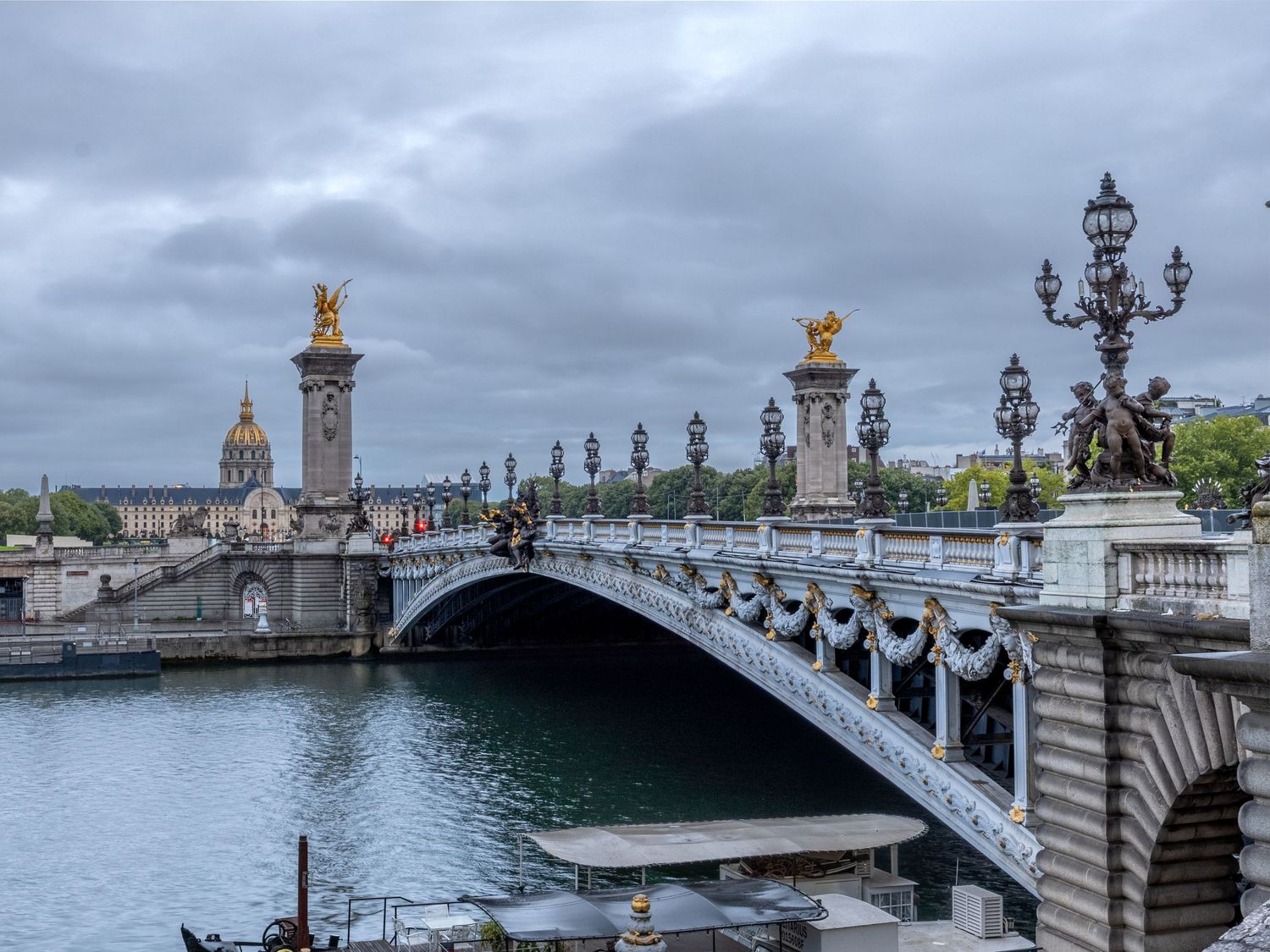 Pont Alexandre III in Paris, France