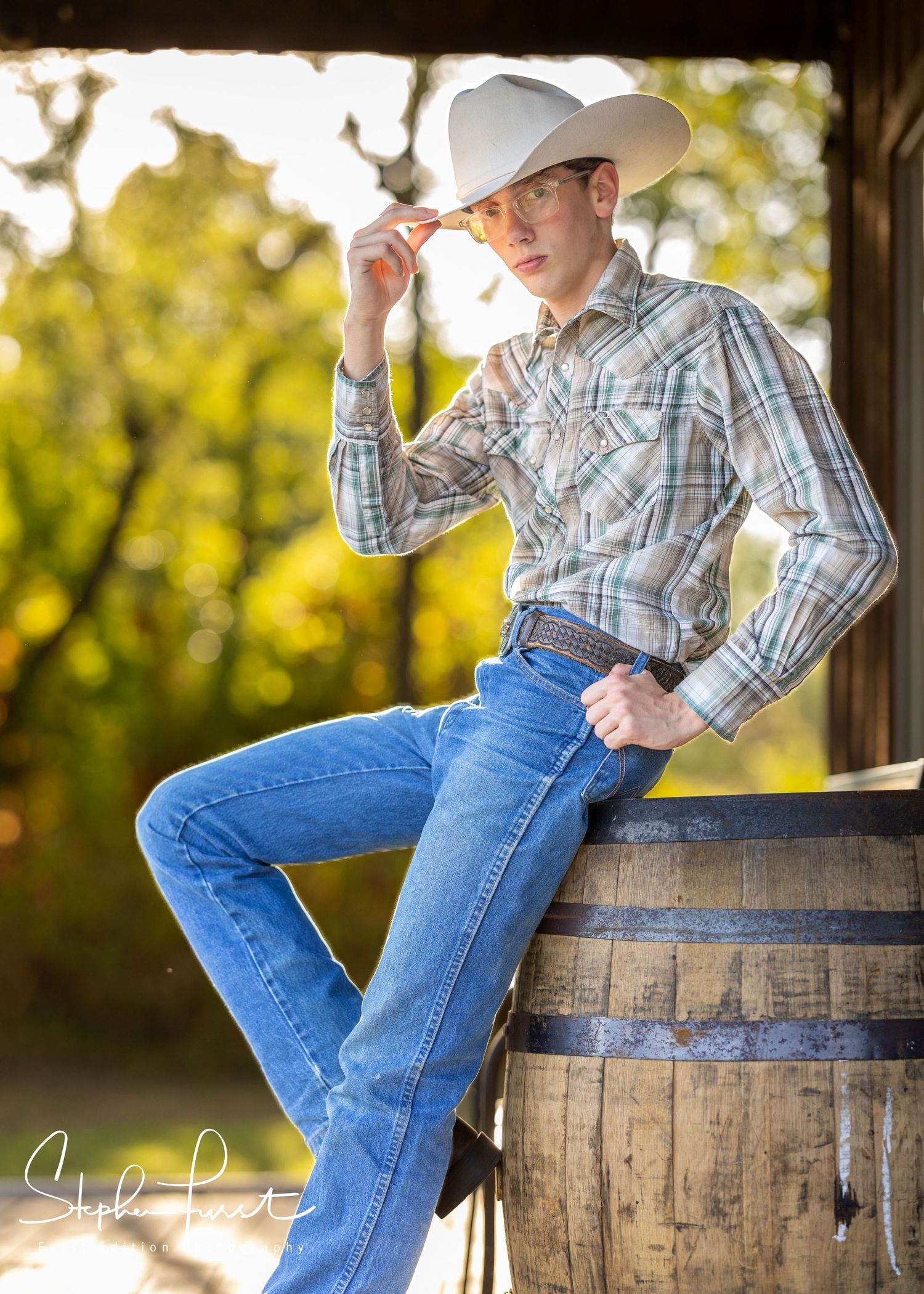 Senior photo example