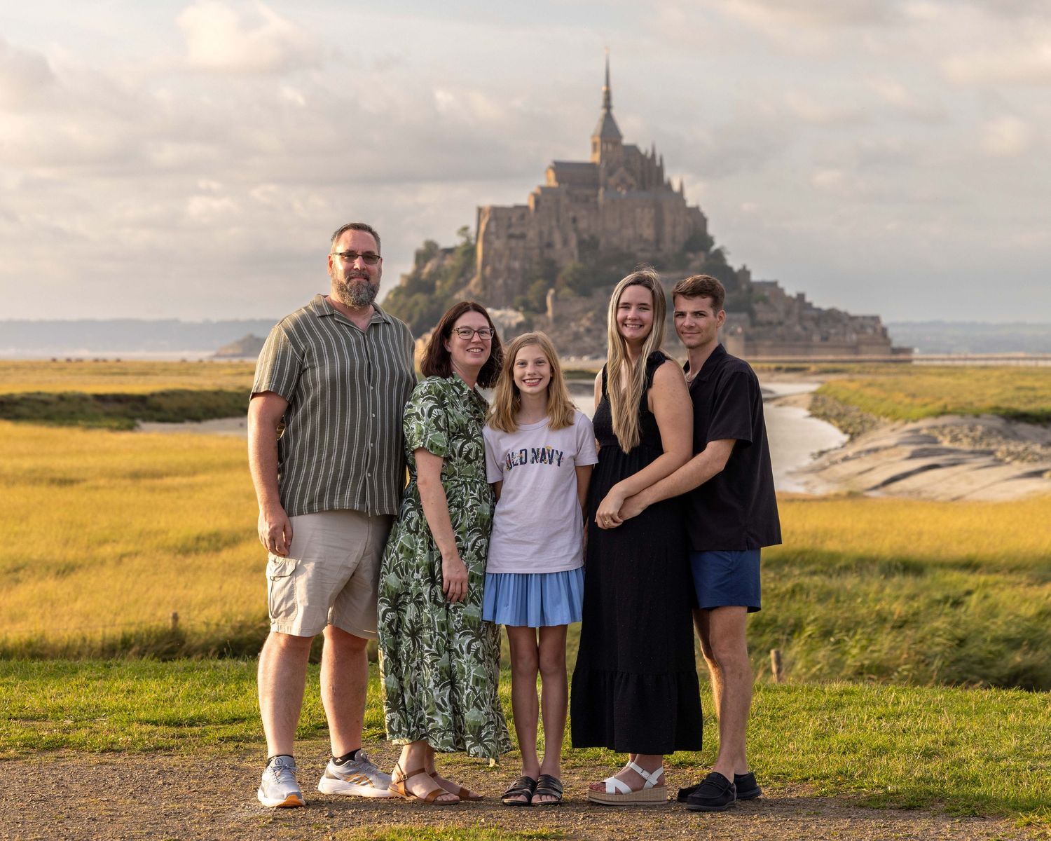 Photo of my family in France